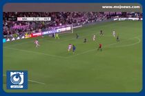 گل تماشایی لیونل مسی مقابل شارلوت + فیلم