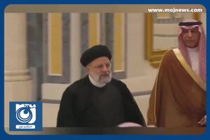 رئیسی با استقبال بن سلمان وارد محل اجلاس اضطراری سازمان همکاری اسلامی شد + فیلم