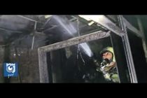 حادثه در پایتخت؛ انبار کارخانه لبنیاتی ساعتی پیش طعمه حریق شد