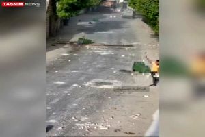 فیلم فراری دادن نظامیان صهیونیست توسط نوجوانان فلسطینی