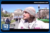 سرکوب جنبش دانشجویی ضد صهیونیستی در آمریکا + فیلم