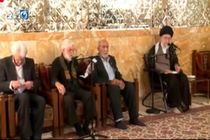 فیلم شعرخوانی مرحوم موید در محضر رهبر انقلاب اسلامی