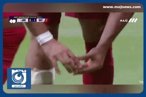 گل اول قطر به اردن توسط اکرم عفیف + فیلم