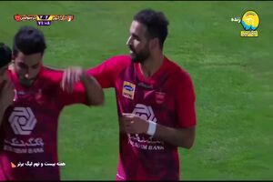 فیلم گل دوم پرسپولیس به گل گهرسیرجان توسط احمد نوراللهی