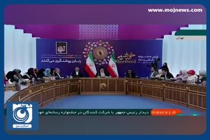 نقش زنان از پیروزی انقلاب تا سازندگی کشور بسیار برجسته است + فیلم