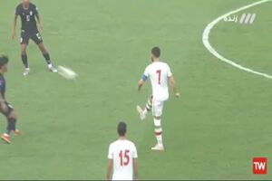 فیلم گل سوم ایران به کامبوج توسط مهدی طارمی