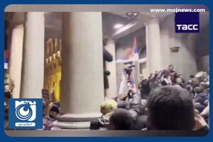 انقلاب رنگی در صربستان خنثی شد + فیلم