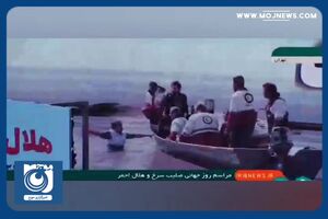 هلال احمر هرجا که لازم باشد برای کمک حاضر است + فیلم