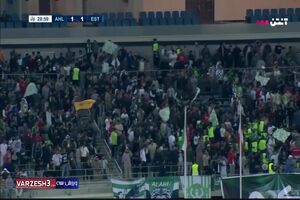 فیلم گل دوم الاهلی عربستان به استقلال توسط سلمان الموشر