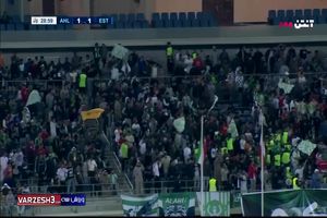 فیلم گل دوم الاهلی عربستان به استقلال توسط سلمان الموشر