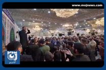 حال و هوای شب رحلت حضرت عبدالعظیم (ع) در حرم مطهر آن حضرت + فیلم