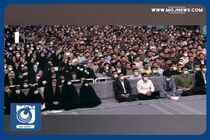 واکنش رهبر انقلاب به تبریک تولدشان توسط دانشجویان + فیلم