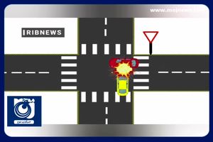 عدم رعایت حق تقدم دومین عامل تصادفات در پایتخت + فیلم