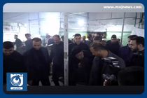 بازدید رئیس‌جمهور از مواکب حرم مطهر رضوی و چایخانه امام حسن مجتبی + فیلم