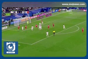 گل اول فلسطین به ایران توسط تامر صیام + فیلم