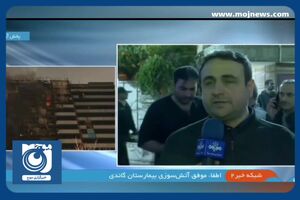 احتمال ریزش ساختمان بیمارستان گاندی وجود ندارد + فیلم
