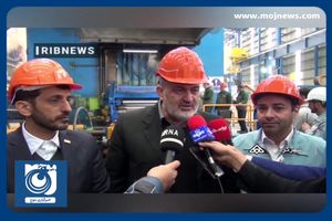 اولویت وزارت صمت، سرمایه گذاری در صنایع پایین دستی فولاد است + فیلم