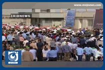 ورود پیکر‌های ۲۲ شهید دفاع مقدس به وطن + فیلم