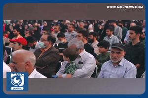 حضور باشکوه مردم در مراسم بزرگداشت یک قهرمان + فیلم