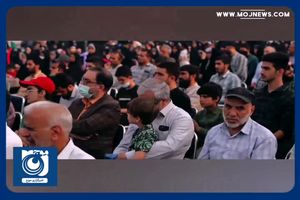 حضور باشکوه مردم در مراسم بزرگداشت یک قهرمان + فیلم
