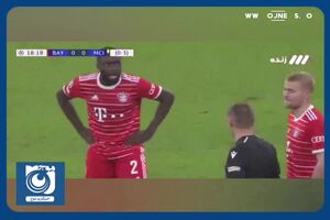 جمله عجیب پیمان یوسفی درباره اوپامکانو مدافع سیاه‌پوست بایرن مونیخ + فیلم