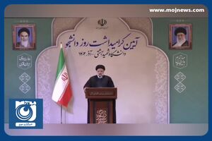 تشکر رئیس جمهور از دانشگاهیان برای ناامید کردن دشمن در حوادث سال گذشته + فیلم