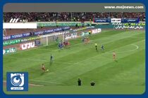گل دوم پرسپولیس به استقلال توسط امید عالیشاه + فیلم