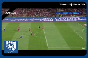 گل اول استقلال خوزستان به پرسپولیس توسط علیرضا کاظمی + فیلم