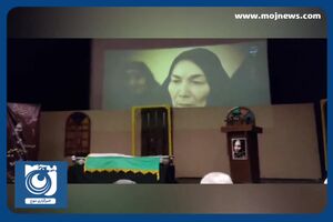 تشییع پیکر پروانه معصومی در رشت + فیلم
