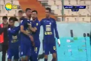 فیلم گل سوم استقلال به شاهین شهرداری‌ بوشهر توسط محمد دانشگر