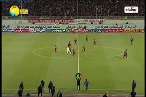 فیلم گل دوم تراکتور به استقلال توسط انصاری-10 آبان