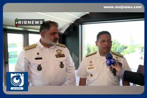 رایزنی‌های فشرده فرمانده نیروی دریایی ارتش در روسیه + فیلم