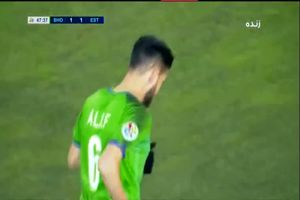 فیلم گل اول الشرطه به استقلال توسط علی فایر