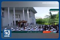 استقبال رسمی رئیس‌جمهور از سلطان عمان + فیلم