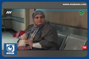 بازی جالب مرجانه گلچین با طعم فرزندآوری + فیلم