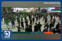 عزاداری روز تاسوعا در روستای گز شرقی در استان گلستان + فیلم