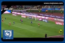 گل چهارم پرسپولیس به استقلال خوزستان توسوط اورونوف + فیلم