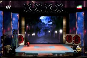 فیلم اجرای گروه پسران نینجا در مرحله نیمه نهایی عصر جدید