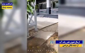 مسئولیت‌پذیری فراتر از وظیفه/ وقتی آبفا مانع هدررفت آب در فضای سبز شهرداری شد