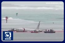 سقوط هواپیمای نظامی آمریکا + فیلم