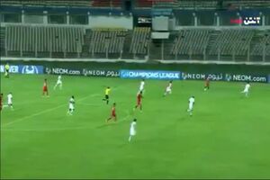 فیلم گل سوم پرسپولیس به الریان شهریار مغانلو