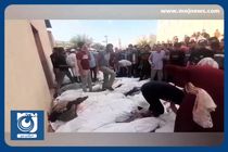 جنایت صهیونیست‌ها در اردوگاه جبالیا، در شمال نوار غزه + فیلم