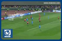 گل اول الهلال به نساجی توسط میتروویچ + فیلم