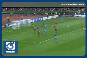 گل اول الهلال به نساجی توسط میتروویچ + فیلم