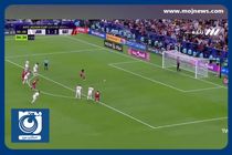 گل سوم قطر به اردن توسط اکرم عفیف + فیلم