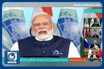 خوش‌آمدگویی نخست‌وزیر هند به ایران به عنوان عضو جدید سازمان شانگهای + فیلم