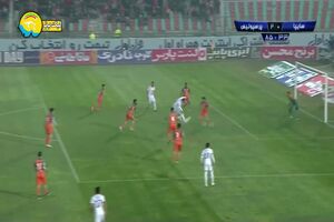 فیلم گل دوم پرسپولیس به سایپا توسط احمد نورالهی