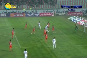 فیلم گل دوم پرسپولیس به سایپا توسط احمد نورالهی