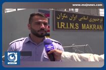 خانواده‌ها در انتظار دریانوردان ناوگروه ۸۶ ارتش + فیلم