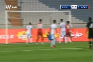 فیلم گل اول پرسپولیس به شهرخودرو توسط سید جلال حسینی